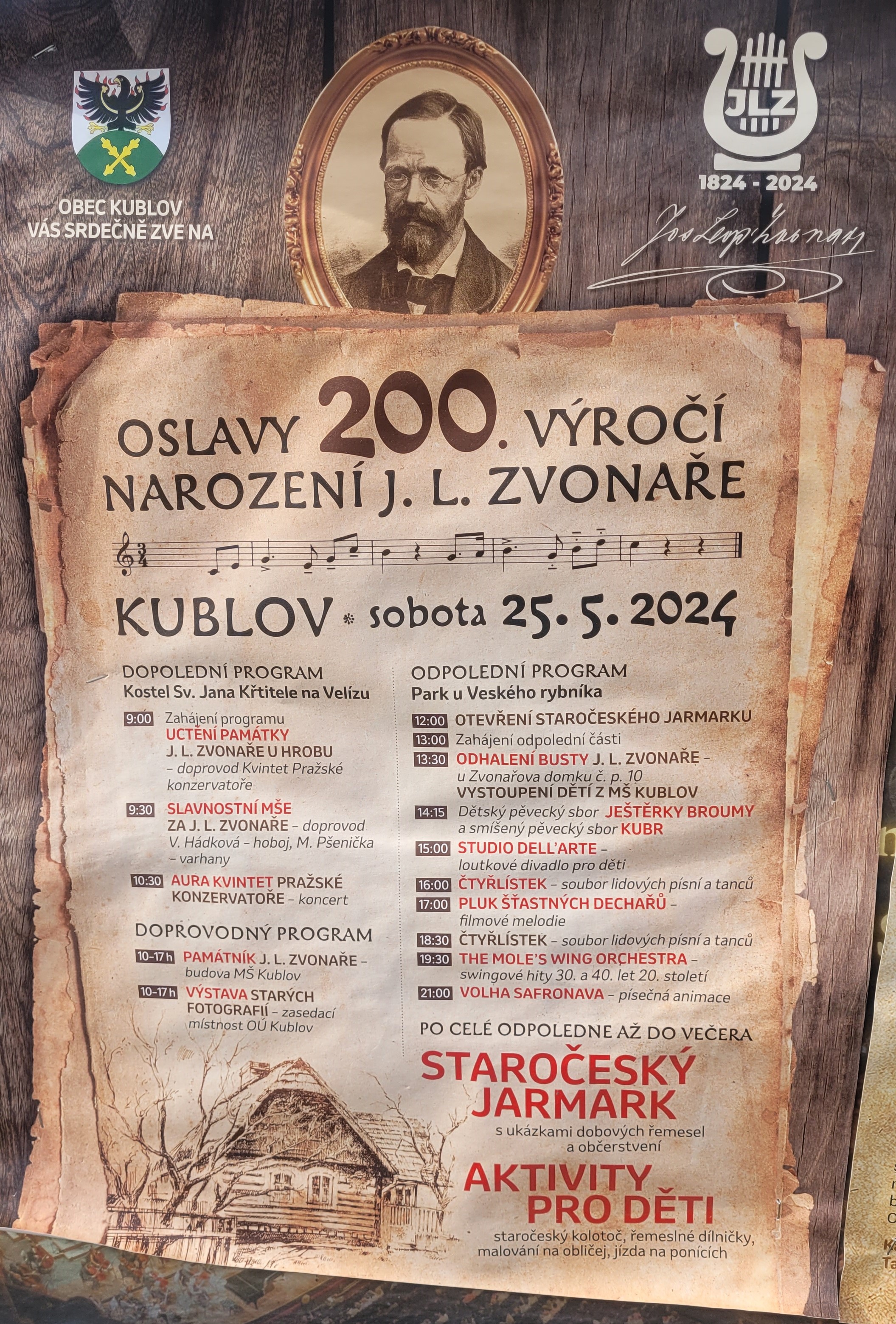 Kublov 200 Zvonar program 25.5.2024