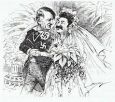 Hitler a Stalin karikatura