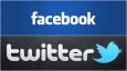 FB a Twitter logo