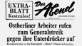 Berlin demo Zeitung 1953