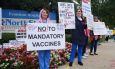 Illinois healthcare workers protest against vaccine mandate 700x420 1