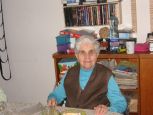 Hutkova maminka 90 let