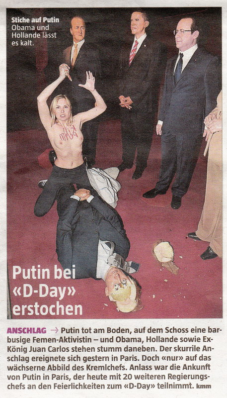 BLICK Putin D-Day 060614