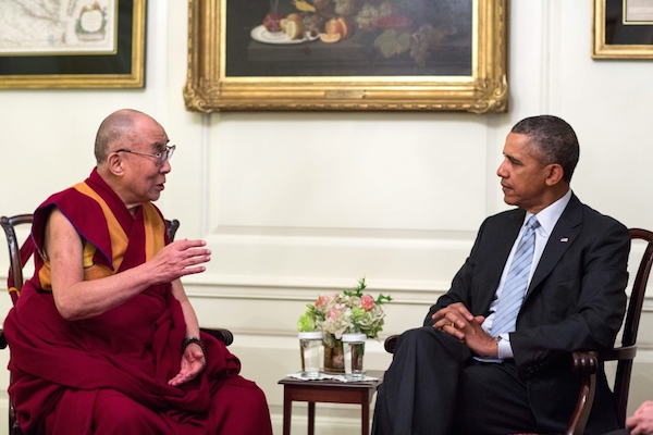 Dalajlama a Obama